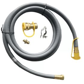 Fire Pit Natural Gas Conversion Kit (Color: as Pic)